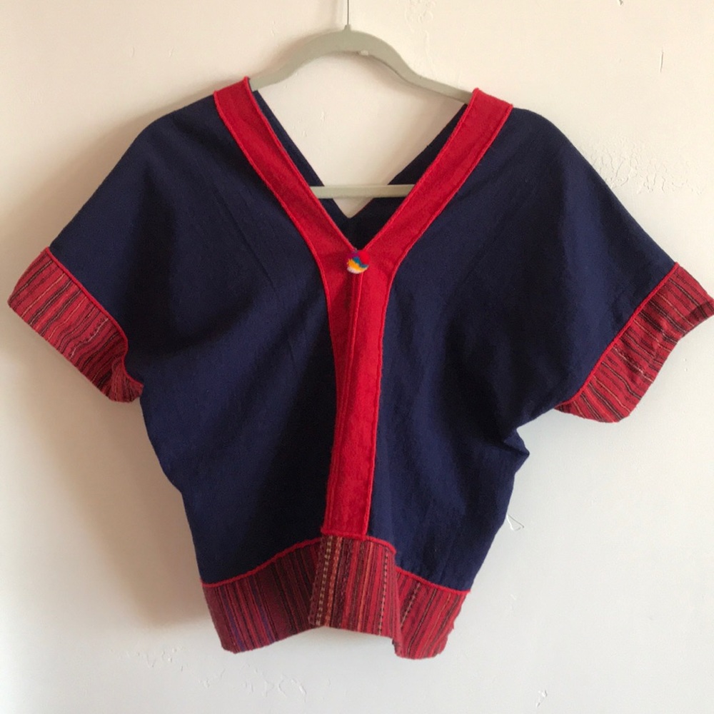 South American Textile Top